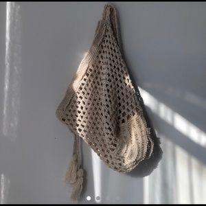 URBAN OUTFITTERS CROCHET BACKPACK